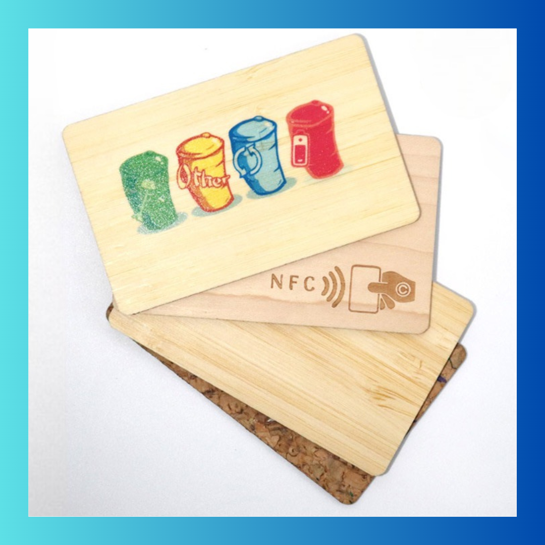 RFID Wooden NFC Smart Access Card