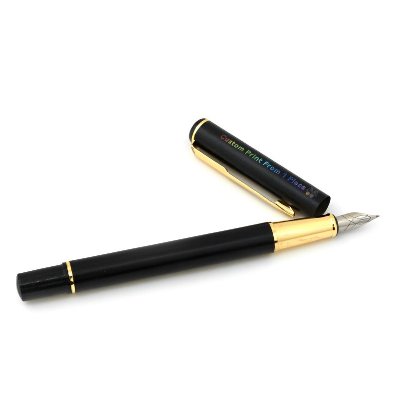 High-end black business pen